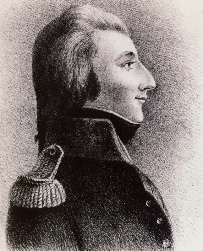 Thomas Pakenham Wolfe Tone in the Uniform of a French Adjutant general as he apeared at his court-martial in Dublin China oil painting art